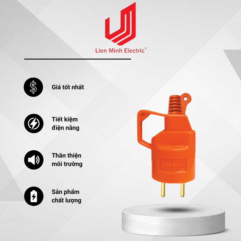 Ổ cắm siêu tải 8000W - 3 ổ - không dây